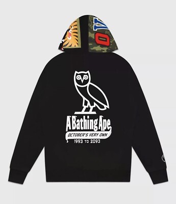 パーカー a bathin ape ovo XL OCTOBERS VERY OWN BAPE FW2021 OVO XL | eBay