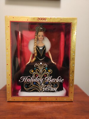 最終値下 bonjour diary holiday collection 6Y CLEARANCE! SAVE 50% 2007 HOLIDAY BARBIE J0949 BLONDE 027084442946
