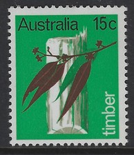 Australia 1969 Primary Industries 15c Timber MUH / MNH ASC 477