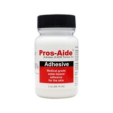 Pros Aide Original Medical Adhesive 2oz Clear Non Toxic Strong Bond