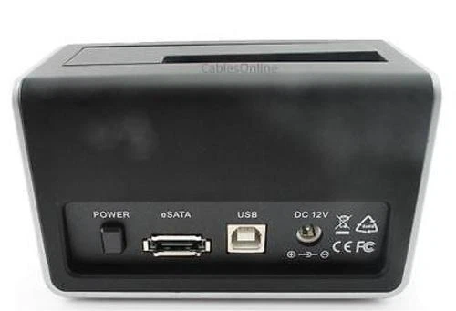 USB/ eSATA, SATA Hard Drive Quick-Dock w/ Dual Insertion Slot (2.5" & 3.5" HDDs) - Image 2 of 4