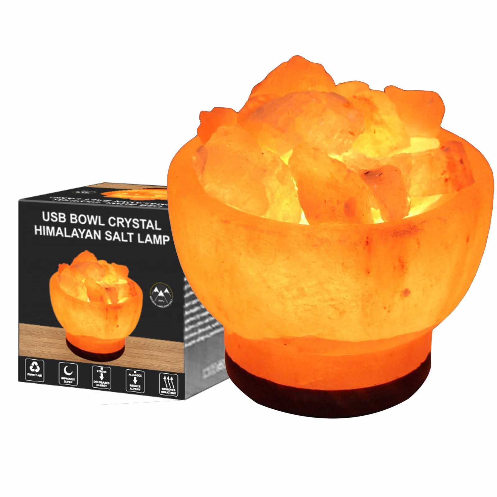 Salt Bowl Lamps