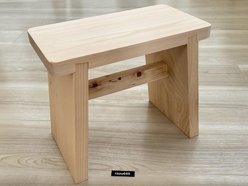 Sedia da bagno IKEGAWA L30 H25 cm sgabello in legno naturale Onsen hot spa cipresso HINOKI - Foto 12 di 24