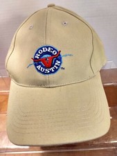 Bull Riding Rodeo Austin Texas HAT/Cap ADJ size Cowboy PRCA NFR Beige Color NWT