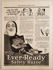 1920 Print Ad Ever-Ready Safety Razors American Safety Razor Brooklyn,NY