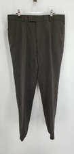 Hugo Boss James Brown Fit Pants Men Size 34 R 34x31 Virgin Wool Flat Front USA