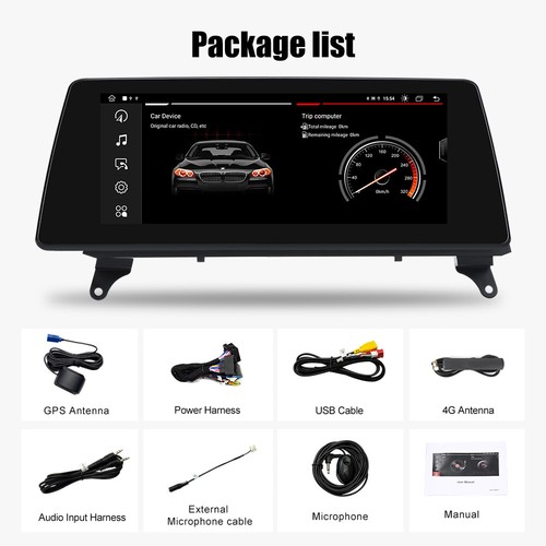 Für BMW X5 E70 X6 E71 Android 14.0 WIFI Carplay Auto Radio Wifi GPS DAB+ 10.25'' - Bild 14 von 15