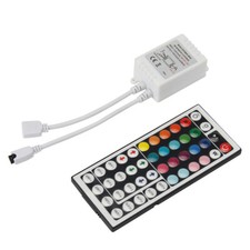 2PCS 20 Keys IR Remote Controller for DC 24V 10M 5050 RGB LED Strip Lights 4 PIn