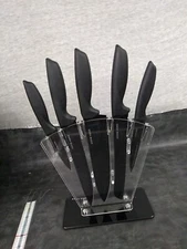 Home Hero Kitchen Knife Set 5 Stainless Steel Knives with Knife Sharpener