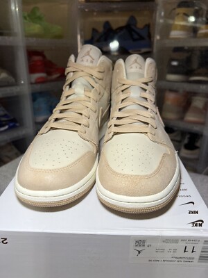 Size 11 - Air Jordan 1 SE Mid Legend Light Brown W FJ3448 200 (NO
