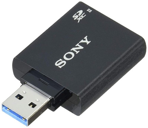 Sony UHS-II corresponding SD memory card reader (USB3.1 Gen1 terminal mou