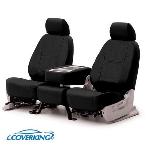Coverking Custom Front Row Seat Covers Cordura Ballistic - Choose Color - Picture 7 of 11