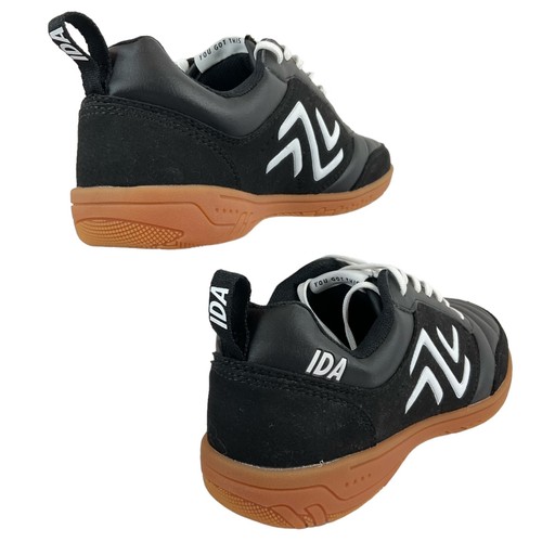 Ida Sports Shoes Womens Sz 6.5 Black White Spirit Indoor Court Club Soccer $ 120 - Picture 5 of 12