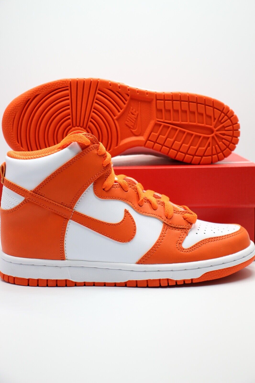 expedición Deshonestidad raro Nike Dunk High &#034;Syracuse&#034; Orange White 2021 DD1399-101  Men&#039;s/GS/PS Sizes | eBay