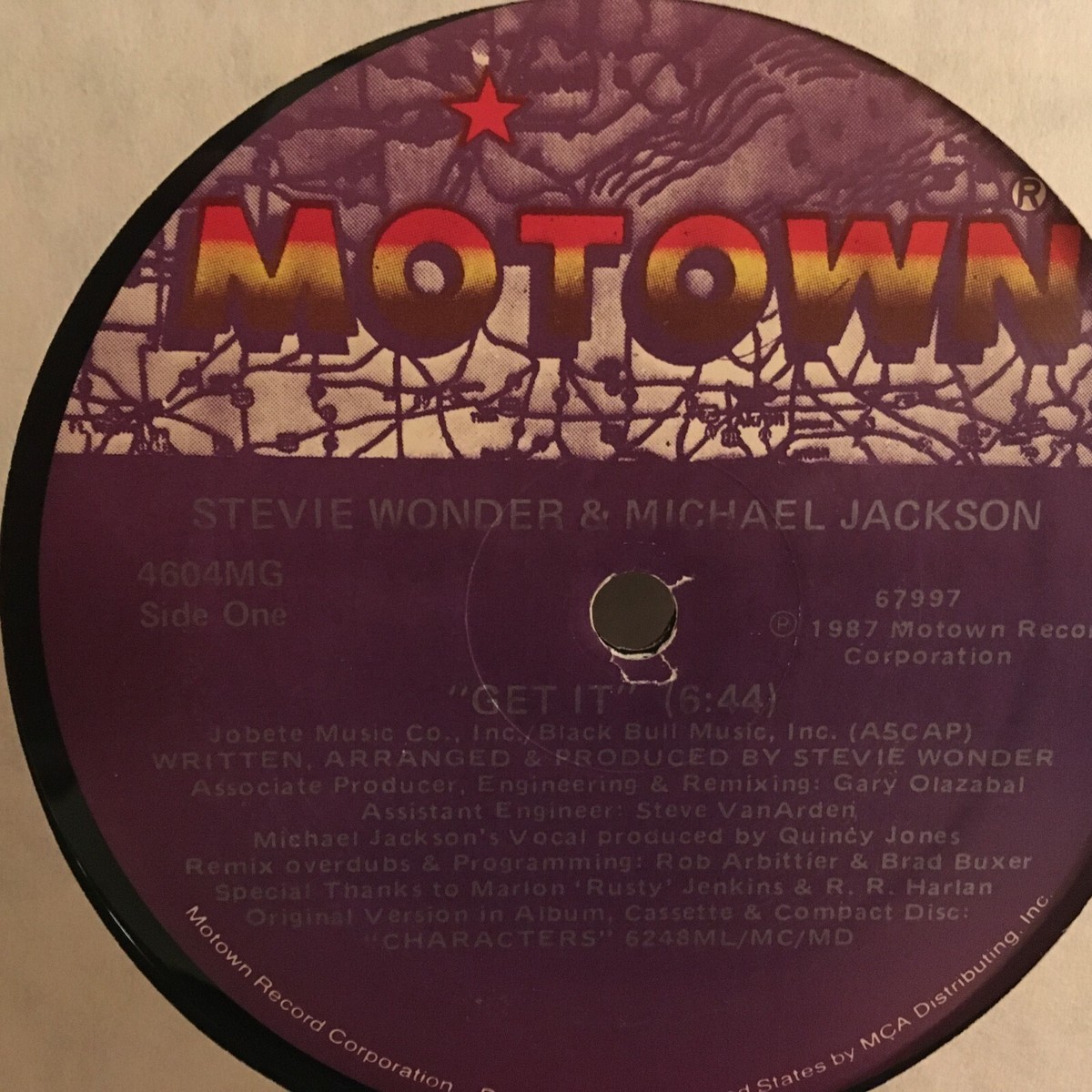 STEVIE WONDER & MICHAEL JACKSON 12