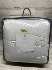 Hotel Collection Supima Cotton 680 TC Queen Comforter & Shams Set 3pc White New