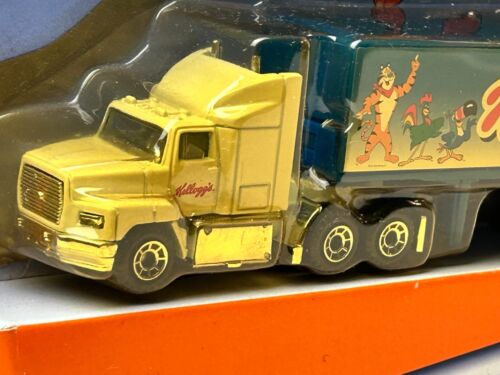 Matchbox Big Movers 1:87 Scale Ford Semi Truck & Trailer, Kellogg's - Picture 11 of 14