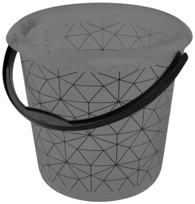 keeeper Deco-Putzeimer ilvie ''polygon'' rund 10 Liter