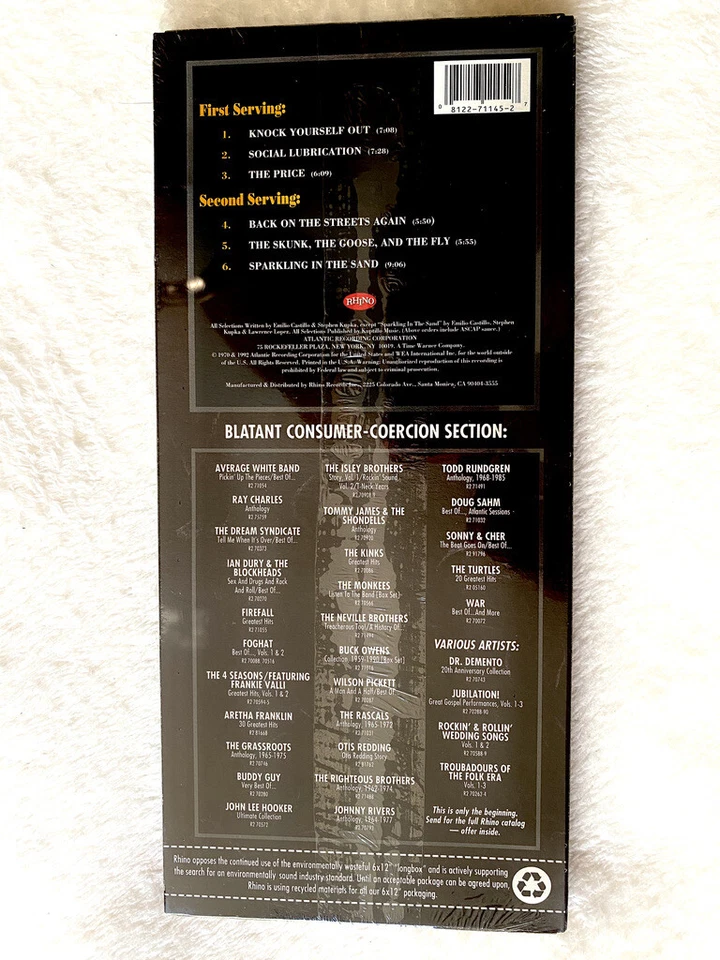 TOWER OF POWER SEALED LONGBOX CD EAST BAY GREASE LIMITED RHINO YELLOW BOX PROMO — 第 4/4 张图片