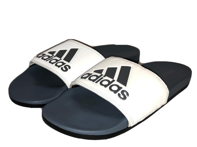 adidas adilette comfort slides white