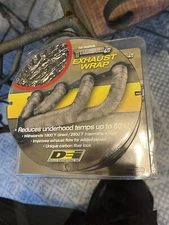 DEI 010098 2" x 50' Exhaust Manifold Header Downpipe Heat Wrap Tan High Temp NEW