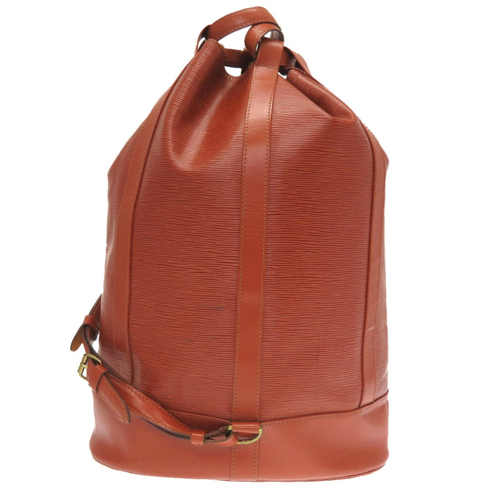 LOUIS VUITTON Randonnee GM M43083 Kenyan Brown Epi Backpack Used free  shipping