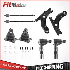 Front Lower Control Arm & Tie Rod End Link & Ball Joint For VW Golf Beetle Jetta