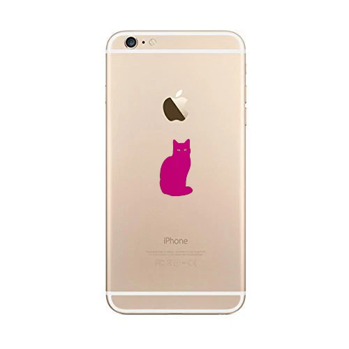 2 наклейки штампованные наклейки на кошку котенка кошку декор для мобильного телефона смартфона - Изображение 4 из 4