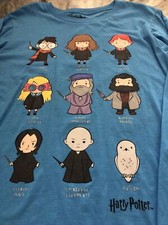 Blue HARRY POTTER Long Sleeve T-Shirt NEW NWOT XXL