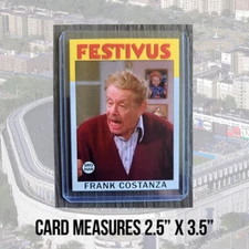 Frank Costanza 1986 Retro Style Baseball Card New York Parody Art ACEO