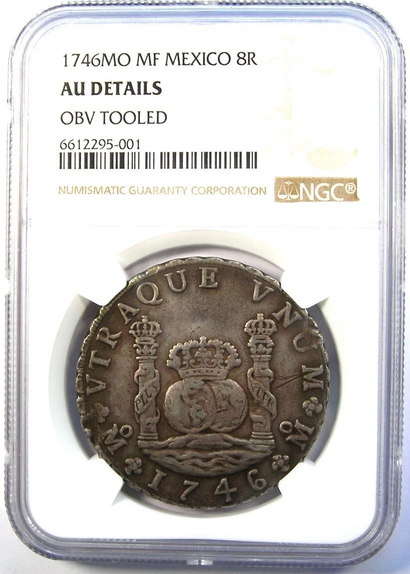 1746 Mexico Pillar Dollar 8 Reales Silver Coin (8R) - Certified NGC AU  Details | eBay