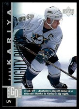 1997-98 Upper Deck #211 Paul Kariya Anaheim Mighty Ducks Hockey Card HOF