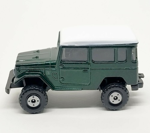 Majorette Toyota Land Cruiser J40 Metallic Green 1:53 (3 inches) 277 no Package - Picture 5 of 8