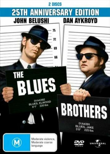 The Blues Brothers DVD - 25th Anniversary Ed (Region 4, 2 Disc) Free post - Picture 1 of 1