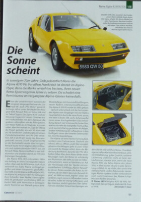 Renault Alpine A 310 V6 in 1-18 von Norev...ein Modellbericht #1711c