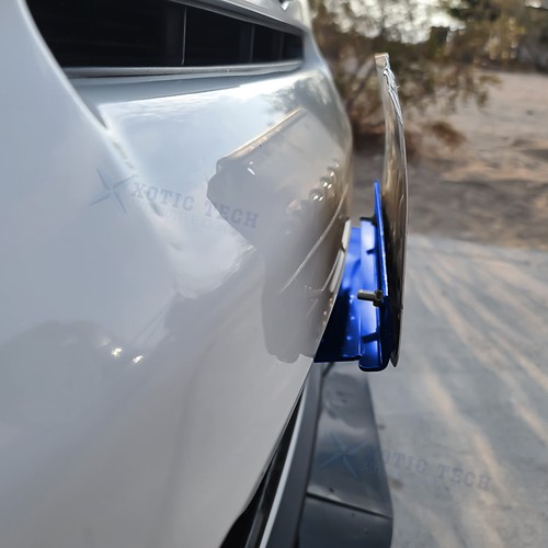 License Plate Holder Relocator Mounting Kit w/Bolts Nuts For Ford Fusion Mustang - Foto 12 di 31