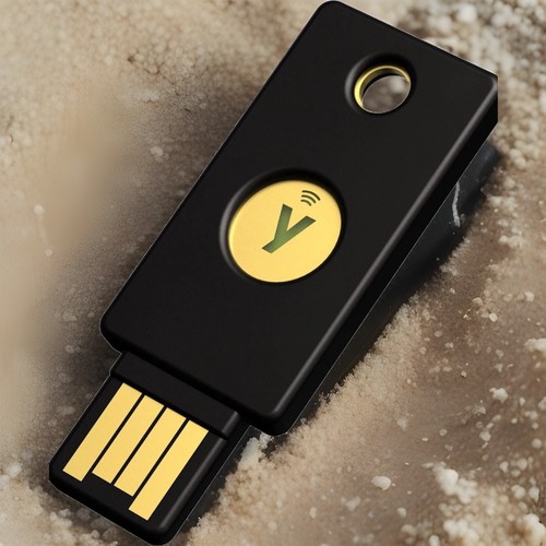 Yubico YubiKey USB NFC Security Key New Sealed - Afbeelding 12 van 12