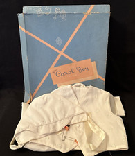 Vintage Carol Joy Infant Baby Set 3 Piece Outfit Romper Vest Hat Box Disney Pins