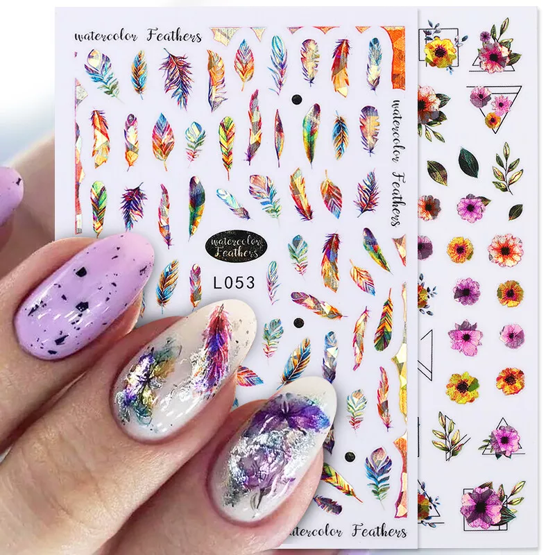 BIS Pure Nails water slider nail design sticker decal LAVANDA, F112 –  BEAUTY IMAGINE SPACE