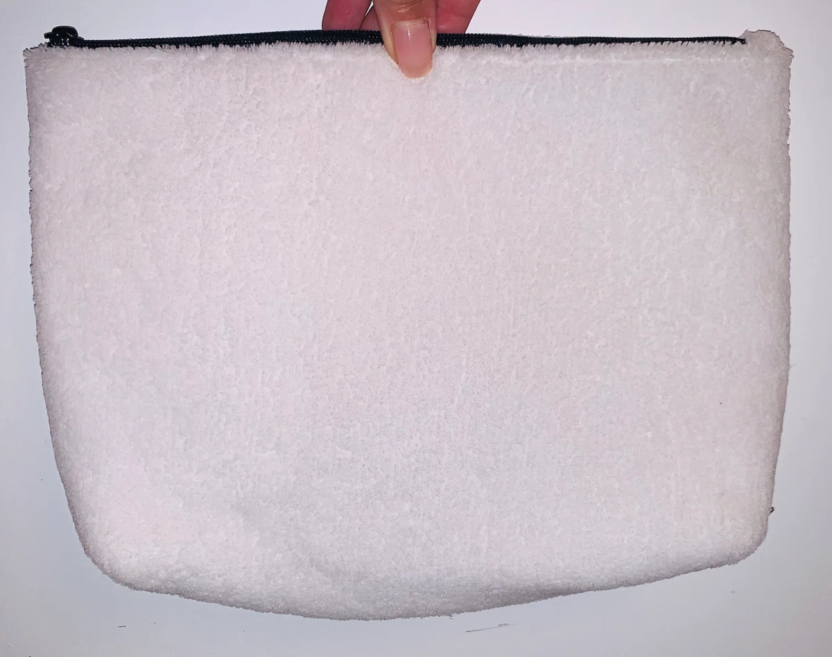 Chanel White Cosmetic Pouch