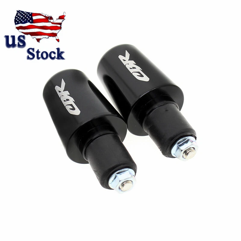 7/8"" 22mm Bala CNC Aluminio Motocicleta Agarre Manillar Extremo Enchufe Deslizante de Peso Foto 4 de 4