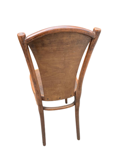 Gruppo di 4 originali sedie Thonet Vienna inizi del XX secolo - Foto 5 di 9