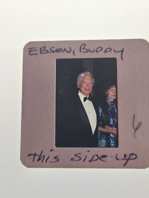 BUDDY EBSEN ACTOR COLOR TRANSPARENCY 35MM PHOTO FILM SLIDE