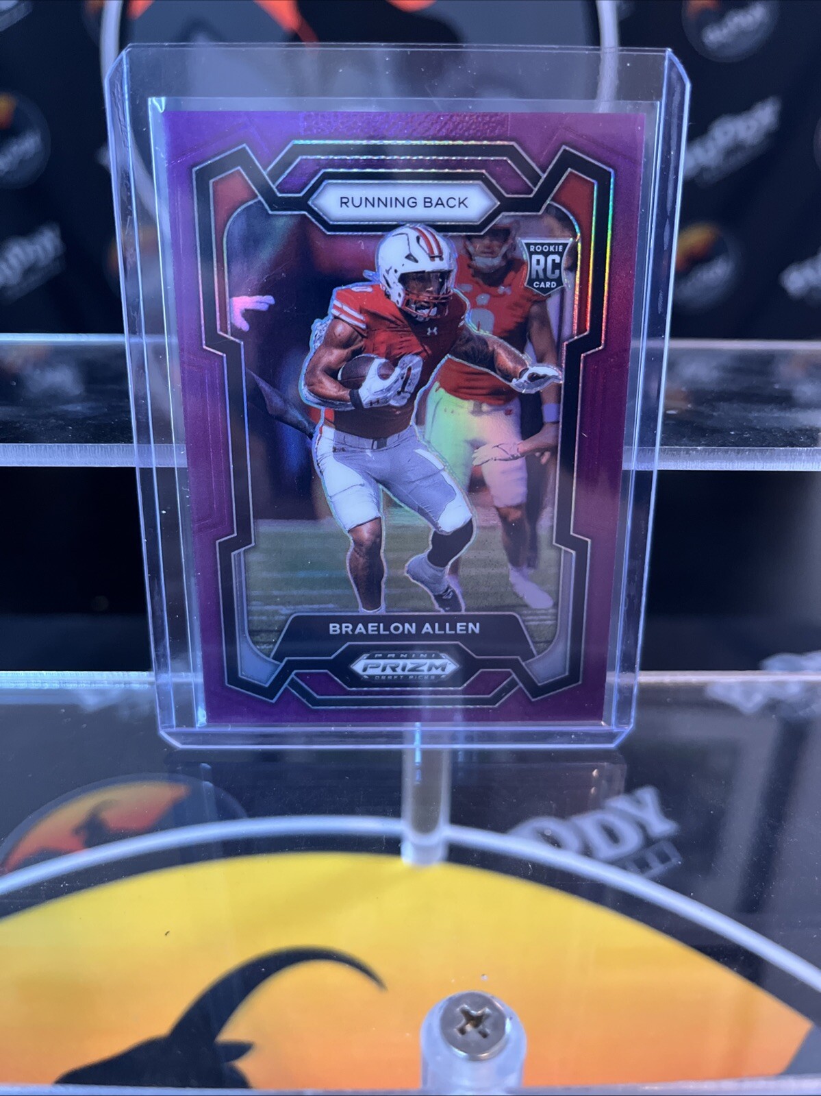 2024 Panini Prizm Draft Picks BRAELON ALLEN RC Purple Prizm /75