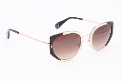 NEW WOOW OPTICAL SUPER ROCK 2 COL0063 BLACK GOLD GRADIENT SUNGLASSES 54-22