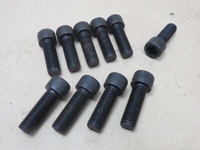 10x M22 x 60 mm lang Grade 12.9 selbstfärbende Zylinderschraube mit Innensechskant SHCS