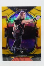 2023 Panini Select WWE Concourse Gold Prizm 10/10 Nathan Frazer #65 RARE INVEST