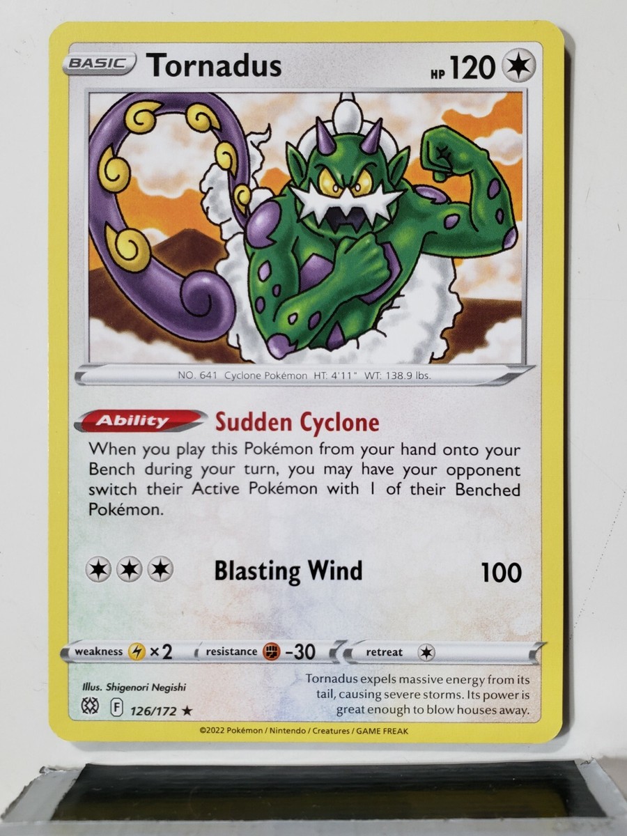 pokemon cards tornadus Tornadus VMax - 125/198 Full Art Ultra Rare main image 0