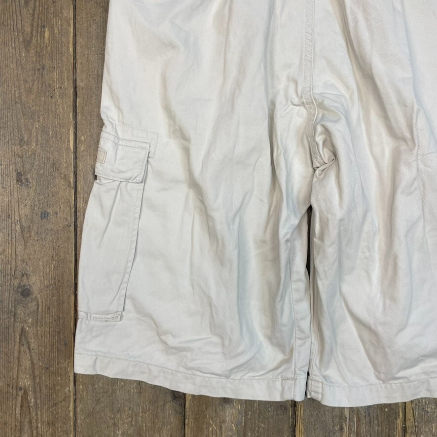 Ralph Lauren Polo Cargo Shorts Mens Vintage Y2K Hiking Summer Pants, Beige, image 7