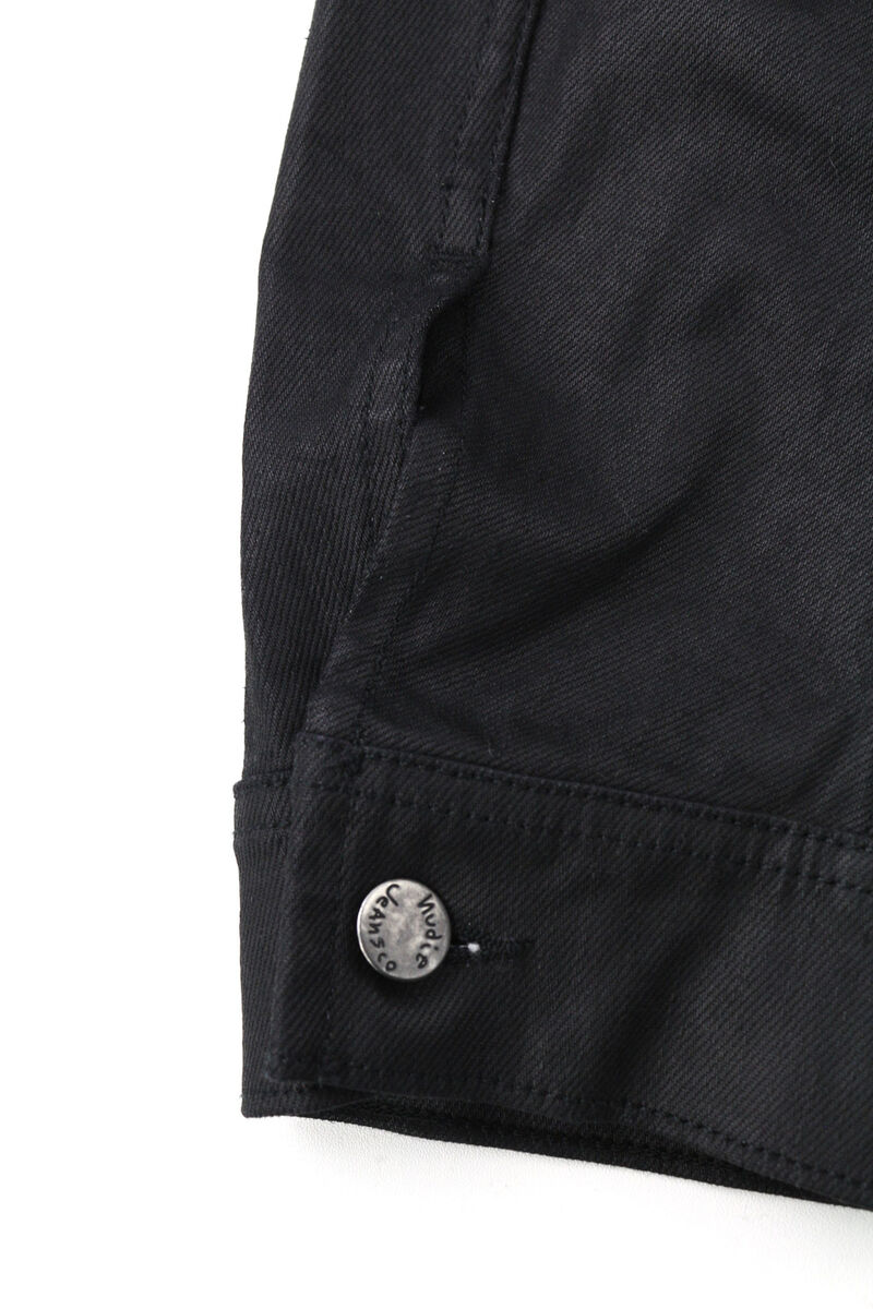 NUDIE JEANS Conny Org. Back 2 Black Men Jacket L black NUDIE JEANS Conny Org. Back 2 Black Men Jacket L black